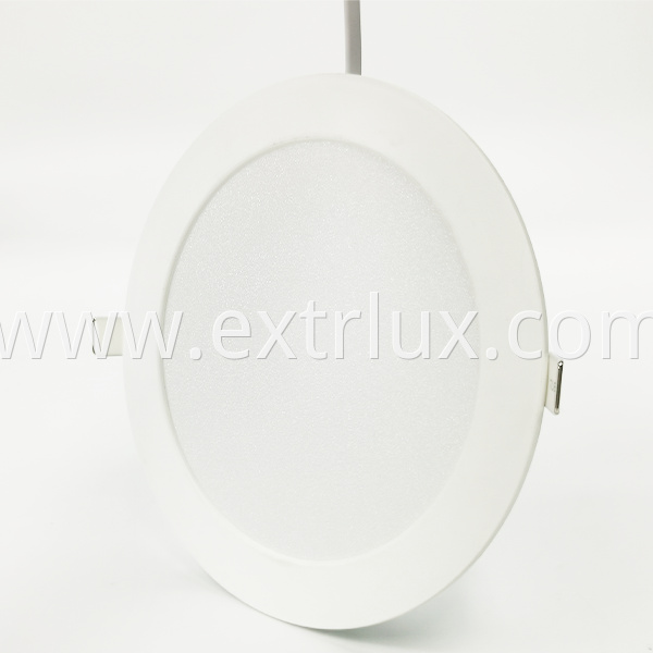 Recessed Round Plastics Downlight Flank